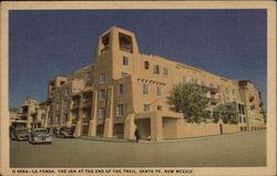 La Fonda, The Inn at the End of the Trail Santa Fe, NM Postcard Postcard