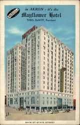 Mayflower Hotel Postcard