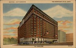 Hotel Jefferson Postcard