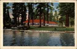 Lagonita Lodge, Big Bear Lake P. O California Postcard Postcard