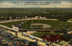 Air View of Boston Red Sox In Spring Training Postcard