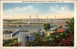 Bird's-Eye View General Electric Co Schenectady, NY Postcard Postcard