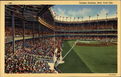 Yankee Stadium New York, NY Postcard Postcard