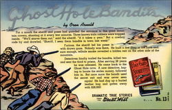 Ghost Hole Bandits: Dramatic True Stories No. 13 Postcard