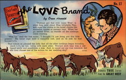 The love brand Postcard