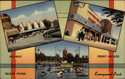 Kennywood Park Penny Arcade Pittsburgh, PA Postcard Postcard