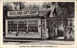 Roseland Park Canandaigua, NY Postcard Postcard