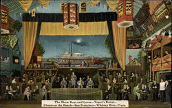 The Show Boat and Levee - Topsy's Room Postcard