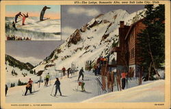 The Lodge, Romantic Alta Postcard