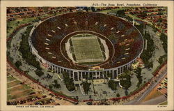 The Rose Bowl Pasadena, CA Postcard Postcard