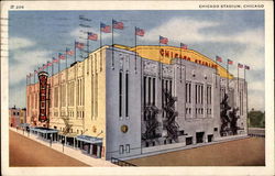 Chicago Stadium Illinois Postcard Postcard