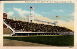 Stadium, Western Kentucky State Teachers' College Bowling Green, KY Postcard Postcard