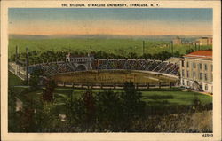 The Stadium, Syracuse University New York Postcard Postcard