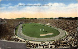 Kezar Stadium Postcard