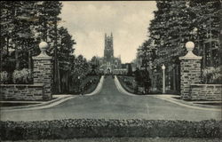 Entrance to Campus, Duke University Durham, NC Postcard Postcard