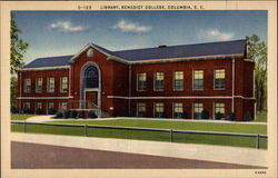 Benedict College - Library Postcard