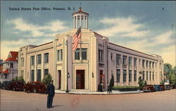 United States Post Office Passaic, NJ Postcard Postcard