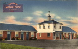 Suburban Motor Lodge Newark, NJ Postcard Postcard