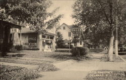 Ross Pharmacy Delanco, NJ Postcard Postcard