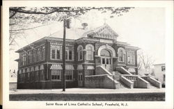 Saint Rose of Lima Catholic School Freehold, NJ Postcard Postcard