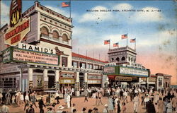 Million Dollar Pier Postcard