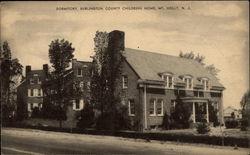 Dormitory, Burlington County Childrens Home Mount Holly, NJ Postcard Postcard