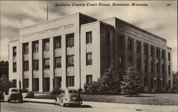 Gallatin County Court House Bozeman MT
