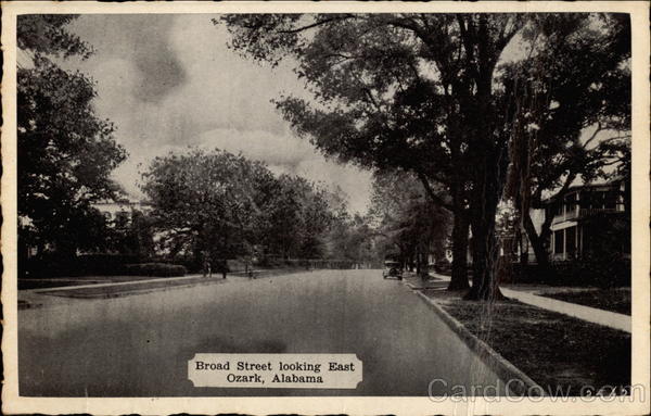 Broad Street looking East Ozark Alabama