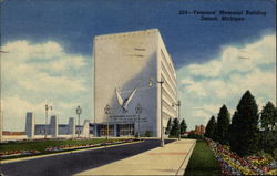 Veterans' Memorial Building Postcard