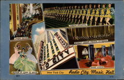 Radio City Music Hall Postcard