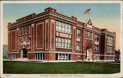 Central School Postcard