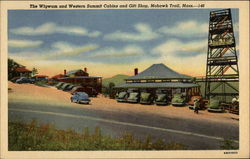 The Wigwam and Western Summit Cabins and Gift Shop Mohawk Trail, MA Postcard Postcard