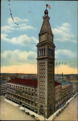 Daniels and Fisher Tower Postcard