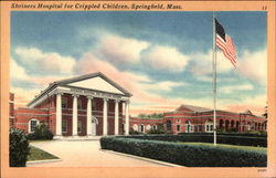 Shriners Hospital for Crippled Children Postcard