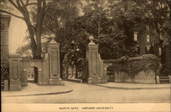 North Gate - Harvard University Cambridge, MA Postcard Postcard