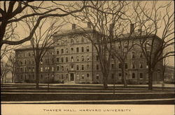 Thayer Hall, Harvard University Cambridge, MA Postcard Postcard