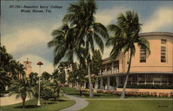 Beautiful Barry College Miami Shores, FL Postcard Postcard