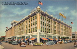 Cohen Brothers, The Big Store, St. James Building Jacksonville, FL Postcard Postcard