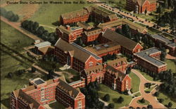 Florida State College for Women seen from the Air Postcard