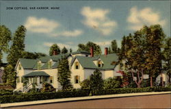 Dow Cottage, Bar Harbor, Maine Postcard