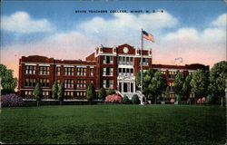 State Teachers College Minot, ND Postcard Postcard