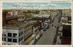 Bird's-Eye View Postcard