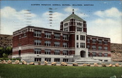 Eastern Montana Normal School Postcard