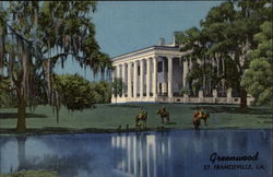 Greenwood St. Francisville, LA Postcard Postcard