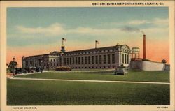 United States Penitentiary Atlanta, GA Postcard Postcard