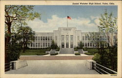 Daniel Webster High School Tulsa, OK Postcard Postcard