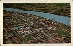 Mid-Continent Refinery Postcard