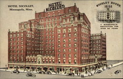 Hotel Nicollet Postcard