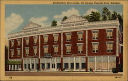 Rockafellow Hotel-Baths Hot Springs National Park, AR Postcard Postcard