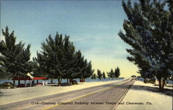 Courtney Campbell Parkway between Tampa and Clearwater, Fla Postcard